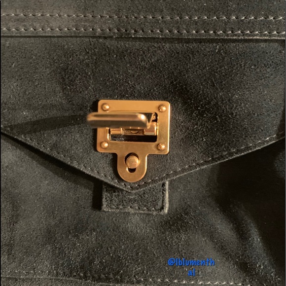 Proenza Schouler PS1 Medium Navy Suede - Picture 6 of 8